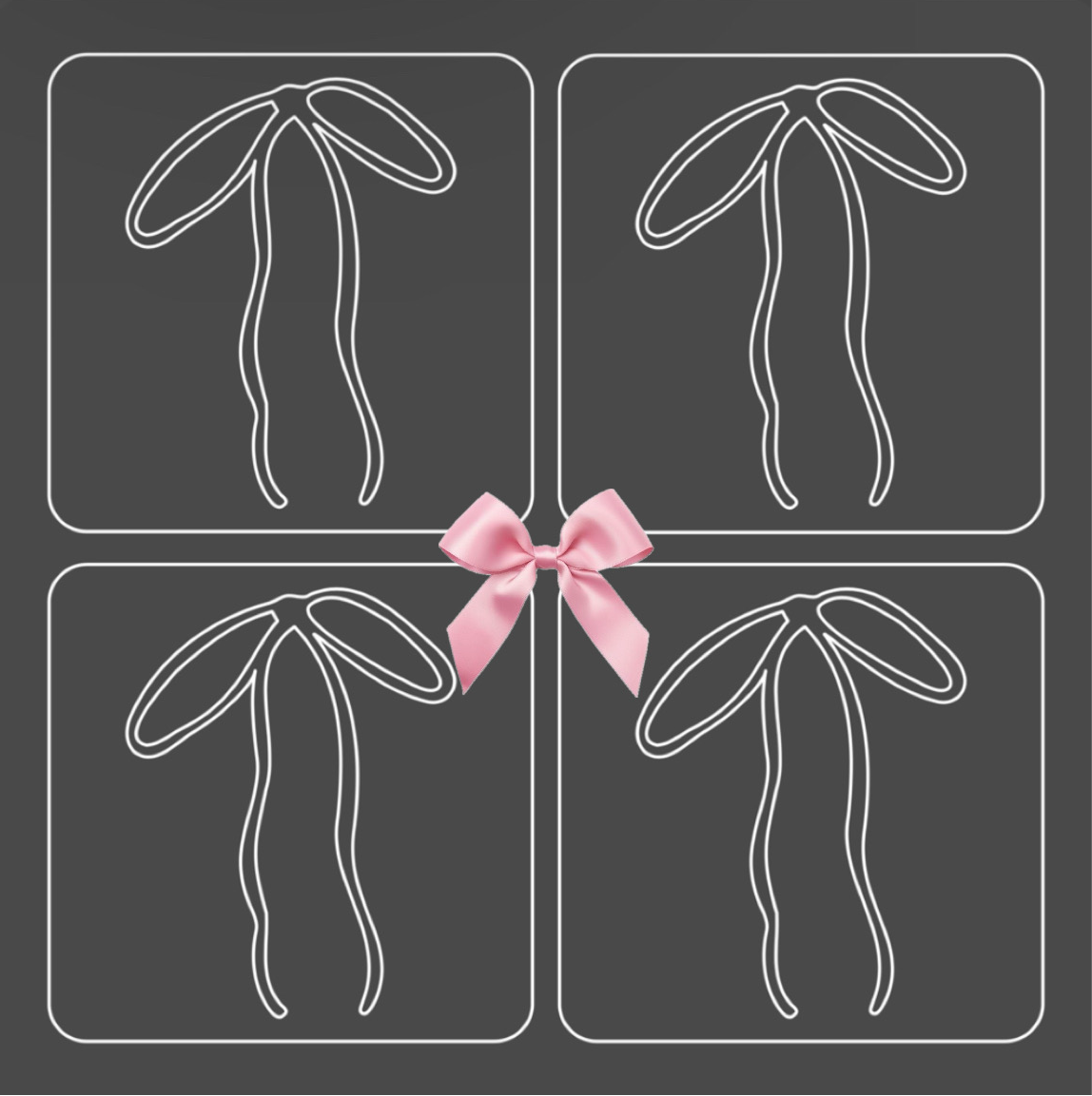 Pochoirs noeud #2 x8