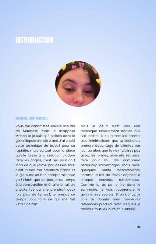 E-FORMATION : Focus sur le gel-x.
