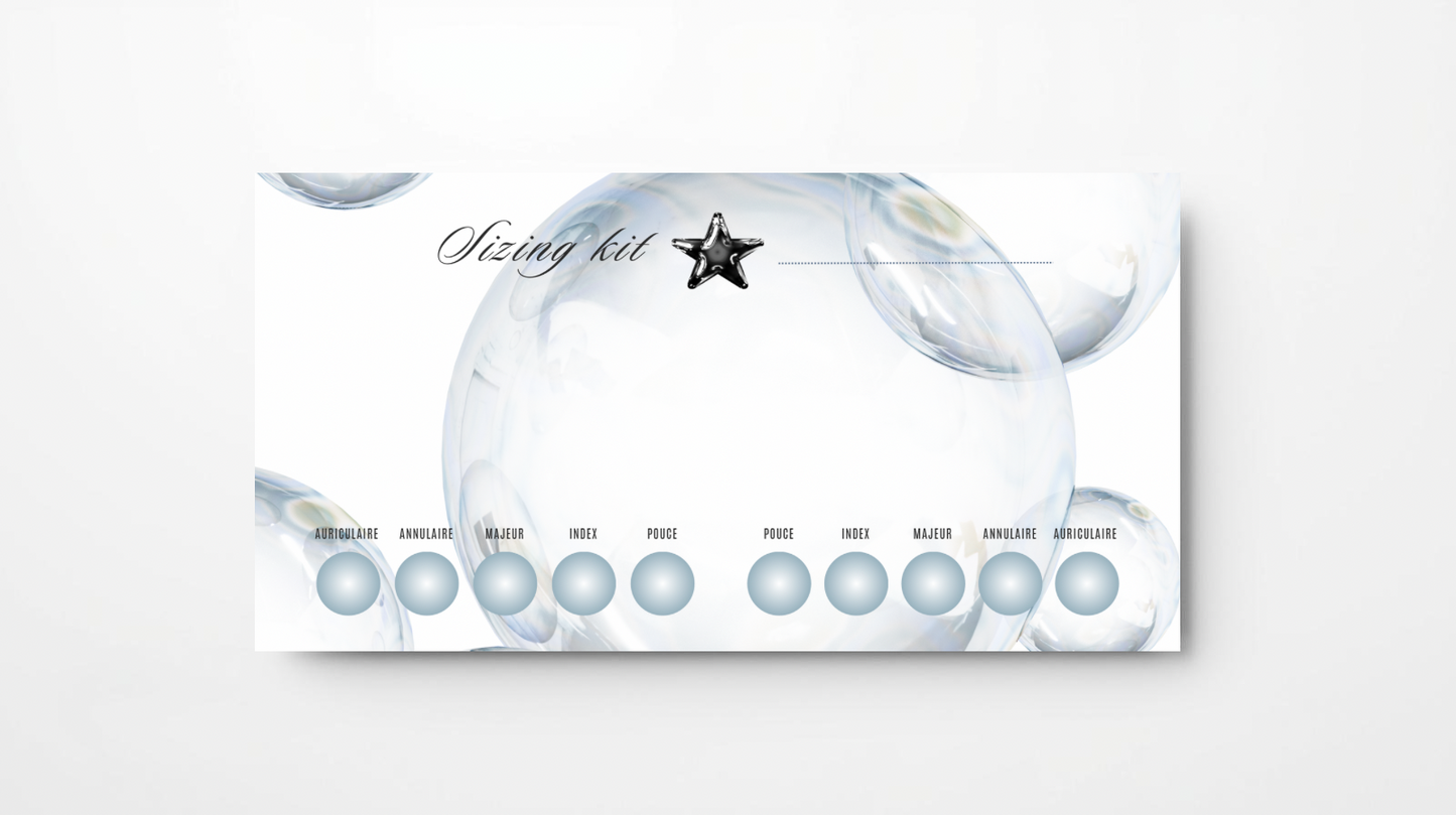Sizing kit